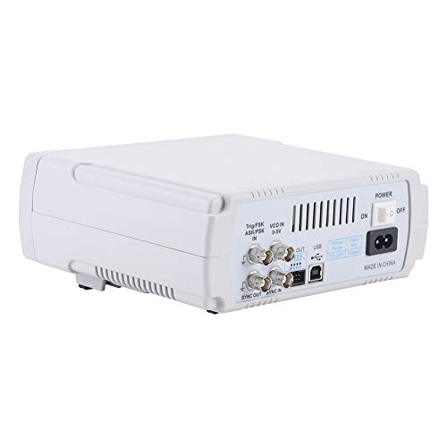 FY6600 2-Kanal-DDS Belyrary Waveform Functional Generator Frequenzmesser Quellmodul Frequenzzähler 14bit 250msa/s-Sinusimpuls mit Signal (30 MHz Europäische Vorschriften) von Aramox