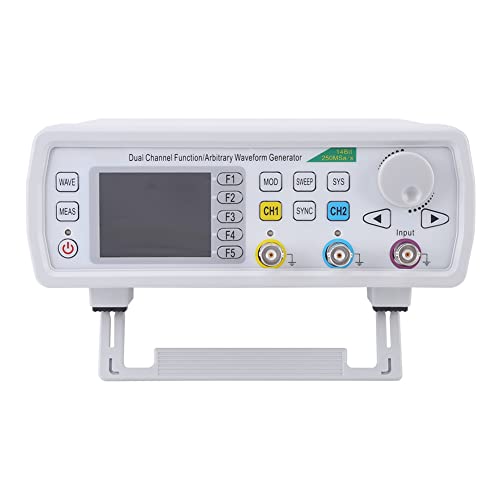 FY6600 2-Kanal-DDS Belyrary Waveform Functional Generator Frequenzmesser Quellmodul Frequenzzähler 14bit 250msa/s-Sinusimpuls mit Signal (60 MHz Europäische Vorschriften) von Aramox