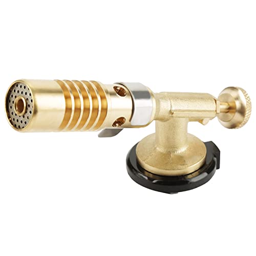 Flammenpistole, professionelle tragbare Messingküche Camping Gas Butan Kulinarische Kochlampe Schweißen BBQ Flammenpistole, Messing Flammenpistole, professionelle tragbare Messingküche Camping Gas Butan Kulinarische Kochlampe Schweißen BBQ Flammenpistole, Messing von Aramox