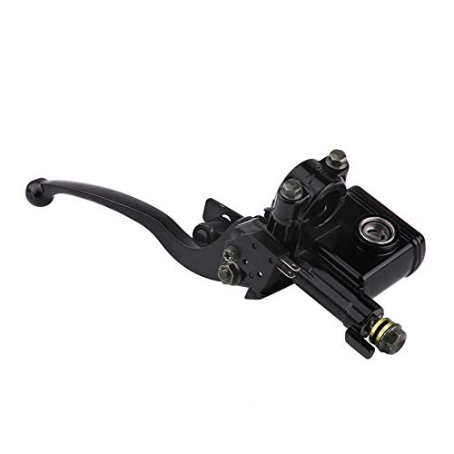 Hauptbremszylinder 7/8 "22mm Quad ATV vorne links Bremspumpe, universelle linke Bremskupplung Hauptbremszylinderhebelpumpe von Aramox