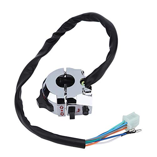 Lenkerschalter, Motorrad Funktionsschalter Hupe Blinkerschalter Blinkschalter für 22mm Lenker Lenkerschalter, Motorrad Funktionsschalter Hupe Blinkerschalter Blinkschalter für 22mm Lenker von Aramox