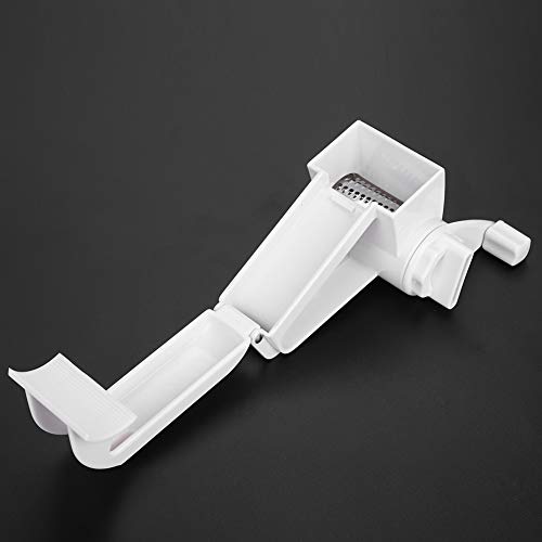Manuelles Rotationskäse -Reifenmutter Edelstahl Gemüse Cutter Shredder für Nüsse Zwiebeln Ergonomisch Design Handkurbel Premium -Materialien und Abnehmbares Tolles für (WHITE) Manuelles Rotationskäse -Reifenmutter Edelstahl Gemüse Cutter Shredder für Nüsse Zwiebeln Ergonomisch Design Handkurbel Premium -Materialien und Abnehmbares Tolles für (WHITE) von Aramox