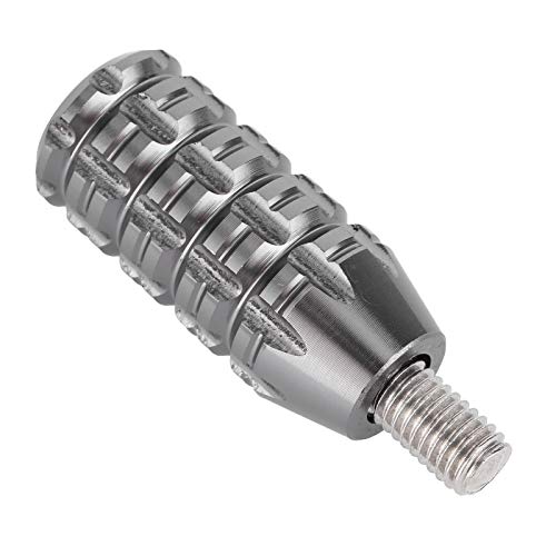 Gangschaltungs-Pedal | CNC-Aluminium Fußrasten-Erweiterung | Street Scrambler/Bonneville T100/T120/Street Twin (2016-2020) (Grau) von Aramox