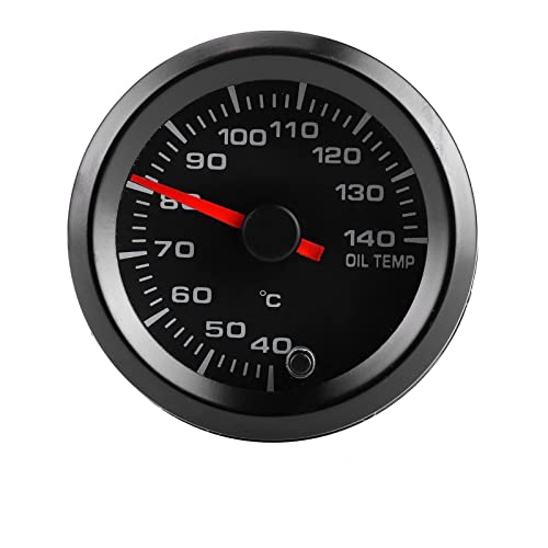 Öltemperaturanzeige auto motorrad digital, 2in 12V Öltemperaturanzeige 40-140℃ Display 7 Farben Hintergrundbeleuchtung mit Sensor Universal für Auto Öltemperaturanzeige auto motorrad digital, 2in 12V Öltemperaturanzeige 40-140℃ Display 7 Farben Hintergrundbeleuchtung mit Sensor Universal für Auto von Aramox