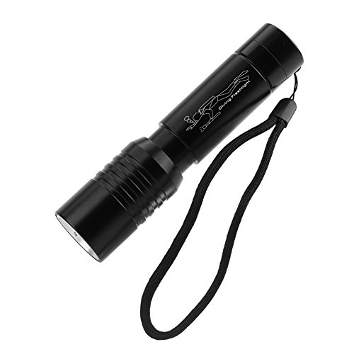 Tauchen Taschenlampe Wasserdichte 1200LM Zoomable LED Tauchen Licht 400m Unterwasser LED Taschenlampe Tauchlampen von Aramox