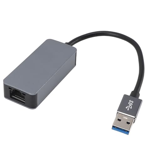 USB 3.0 Bis 2,5 G Ethernet -Adapter Hochgeschwindigkeitsstecker und Tragbarer USB 3.2 Bis 2,5 Gbit/S Ethernet -Adapter für Fenster OS X -Benutzer Abspielen von Aramox