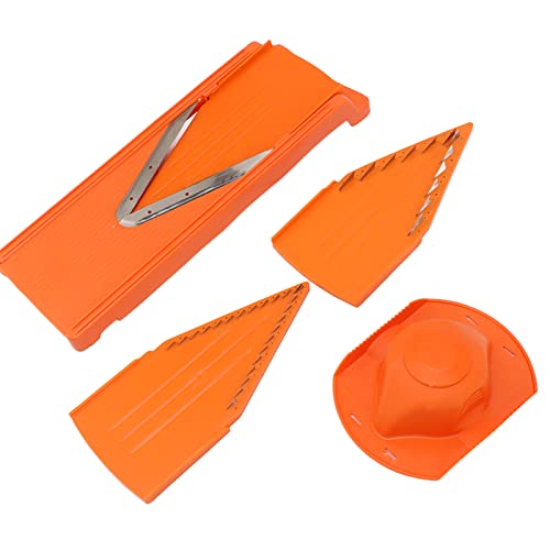 V-Slicer-Mandolinenschneider, Multifunktionaler Mandolinenschneider für die Küche, Manueller Gemüseschneider für Kartoffel-Zwiebel-Karotten-Julienne von Aramox