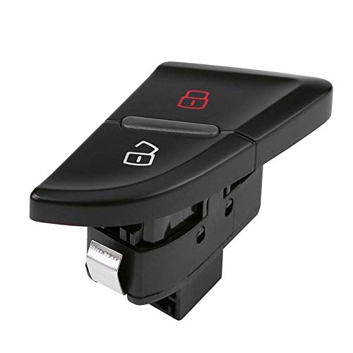 Auto Türschloss Schalter, Elektrischer Fensterschalter Auto vorne Links Auto Türschloss Steuerschalter Zentralverriegelungstaste für Kfz B8 S4 Allroad S5 R von Aramox