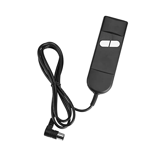 hukla fernbedienung für fernsehsessel ELEKTRISCHE LIEGEHANDSTEUERUNG, 5-PIN-HEBESTÜHLE, 2-TASTEN-RUNDSCHWARZES STEUERGERÄT FÜR MEHRERE VERWENDUNGEN [ÄLTERE BEHINDERTE] von Aramox