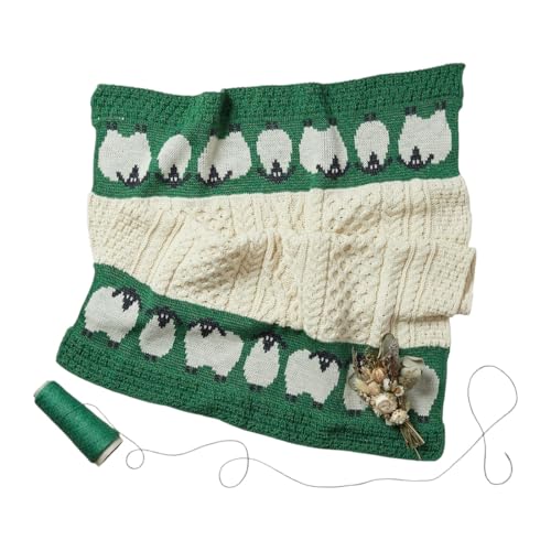 Aran Woollen Mills Kuschelige Kinderdecke für Jungen und Mädchen, 100 % Merinowolle, hergestellt in Irland von Aran Woollen Mills