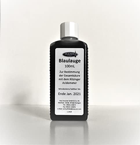 Blaulauge zur Bestimmung der Gesamtsäure mit dem Acidometer 100 ml Blaulauge zur Bestimmung der Gesamtsäure mit dem Acidometer 100 ml von Arauner