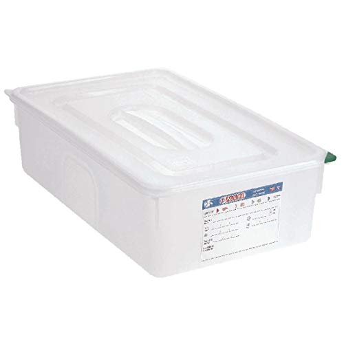 Araven Lebensmittelbox 21 Liter (1/1 GN) 150 (H) x 530 (B) x 345 (T) mm; Packungsmenge: 4 Stück von Araven