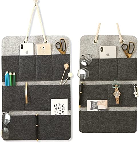 Arawat 2 St. Hängeorganizer Wand Organizer Hängend Bad Filz Tasche Tür Hängeaufbewahrung Camping Aufbewahrungstasche für Tür Bad Schrank Hanging Utensilientasche Hängekörbchen von Arawat