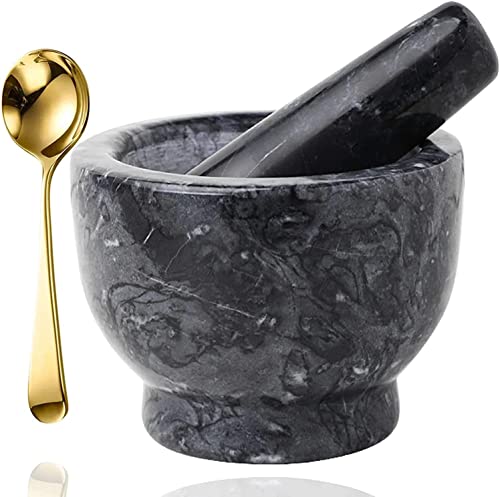 Arawat Granit Gewürzmörser und Stößel Set mit Löffel | Pfeffermühle | Pillenbrecher | Kräutermörser Arawat Granit Gewürzmörser und Stößel Set mit Löffel | Pfeffermühle | Pillenbrecher | Kräutermörser von Arawat