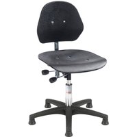 Global Stole A/S Arbeitsdrehstuhl Solid, Sitzhöhe 430-560 mm, Bodengleiter, Kunststoffbasis von Global Stole A/S