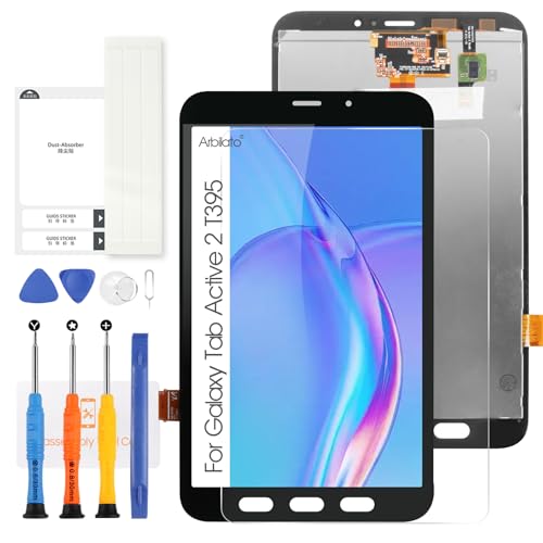 Arbilato Display für Samsung Galaxy Tab Active 2 T395 LCD, 8,0 Zoll LCD-Display mit Touchscreen Glas, Montage Ersatz für SM-T395 von Arbilato