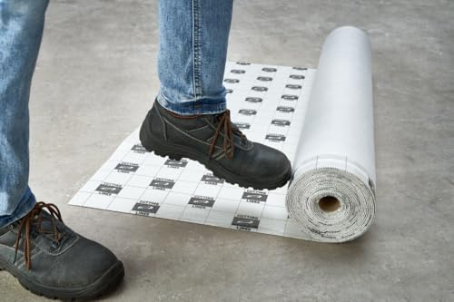 M-BASE SOUND Trittschalldämmung für Parkett - Hohe Schalldämmung, 2,4 cm dick, 6 m² pro Packung, ideal für geräuscharme Wohnräume, 100 x 600 x 2,4 cm von Arbiton