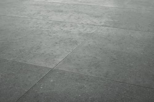 Ninaventura Klick-Vinylboden Dunkel Graphit 5mm - Geschliffene Betonoptik, 2,09 m² pro Paket, Große Platten für modernes Wohndesign! Ninaventura Klick-Vinylboden Dunkel Graphit 5mm - Geschliffene Betonoptik, 2,09 m² pro Paket, Große Platten für modernes Wohndesign! von Arbiton