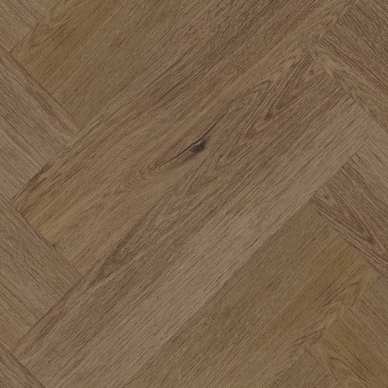 Vinylboden AMARON Herringbone Georgetown Eiche 592 x 148 x 5 mm Klickvinyl Braun NKL42 von Arbiton