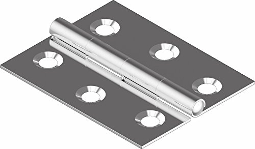 Scharnier Edelstahl A2 gestanzt 50 x 40 ARBO-INOX von ARBO-INOX