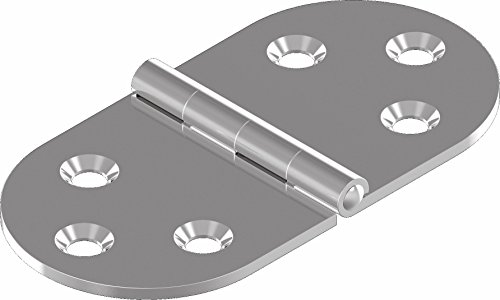 Scharnier Edelstahl A2 gestanzt 78 x 40 ARBO-INOX von ARBO-INOX