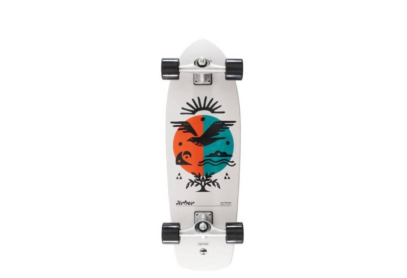Arbor Collective Minilongboard x Carver CX Surf Rocket 30.5", Surfskate Board mit Carver CX Achse Arbor Collective Minilongboard x Carver CX Surf Rocket 30.5", Surfskate Board mit Carver CX Achse von Arbor Collective