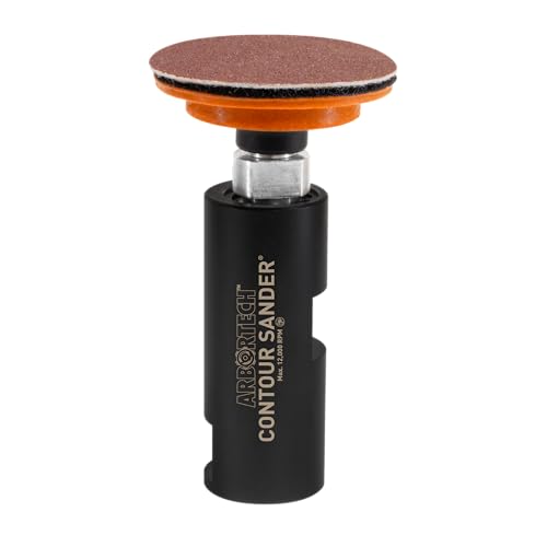 ARBORTECH Contour Sander | Ø 50 mm Mini Exzenterschleifer Aufsatz für Winkelschleifer zur Holzbearbeitung | SAN.FG.210 von Arbortech