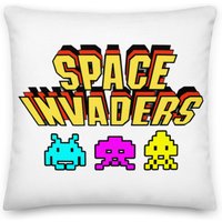 Space Invaders | Retro Game Premium Kissen Doppelseitig Space Invaders | Retro Game Premium Kissen Doppelseitig von ArcadeGameLovers