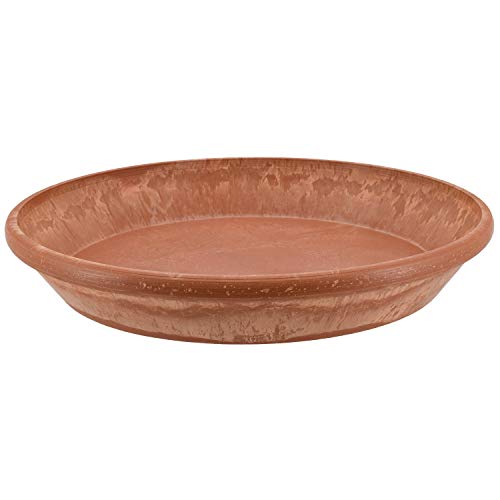 Arcadia Garden Products AP25TCM Untertasse, 25,4 cm, Terra Cotta Marmor von Arcadia