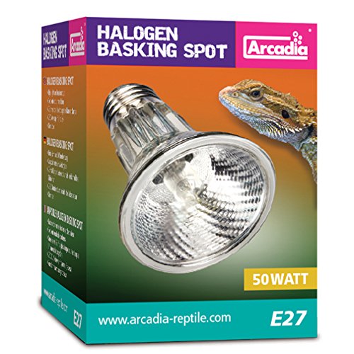 Arcadia SHA50E27 Reptile Halogen Basking Spots (kein UV) von Arcadia