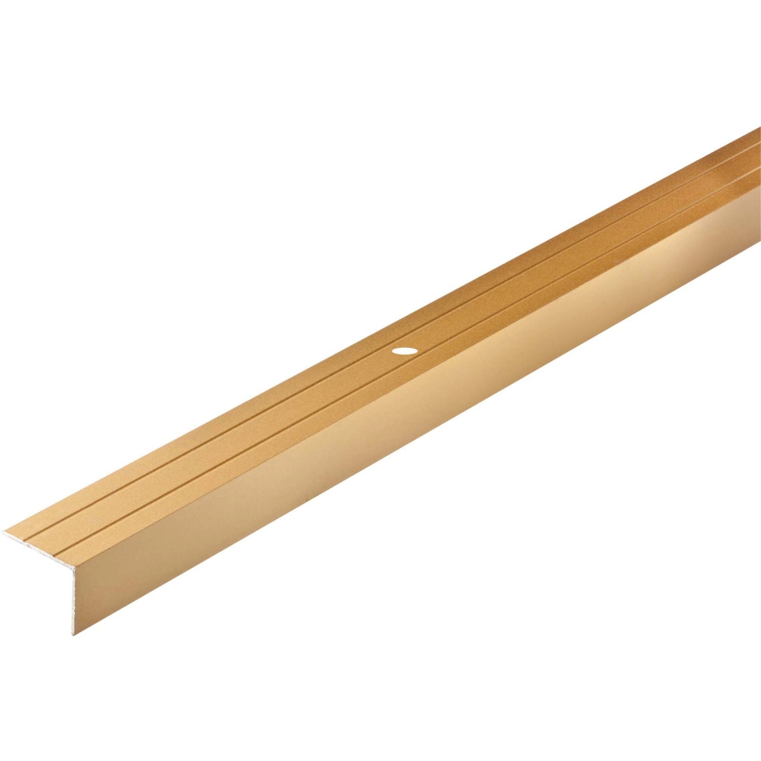 Arcansas Treppenkantenprofil Aluminium 25 mm x 20 mm x 1.000 mm Gold von Arcansas