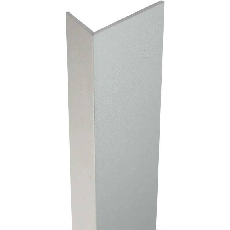 Arcansas Winkelprofil ungleichschenklig Aluminium 10 x 8 x 1.000 mm Silber von Arcansas