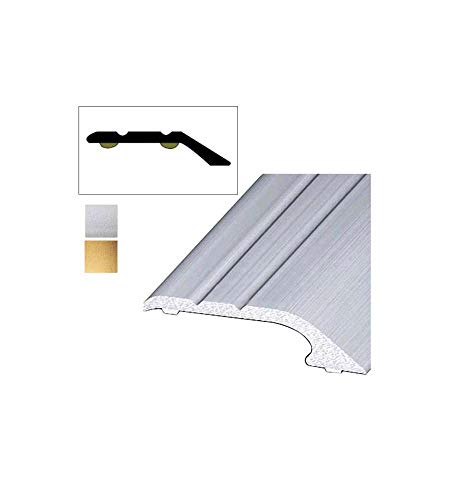 Bodenausgleichsprofil Piedal Alu eloxiert Silber matt 10 mm x 0,9 mArt.Nr. 3346285 von Arcansas