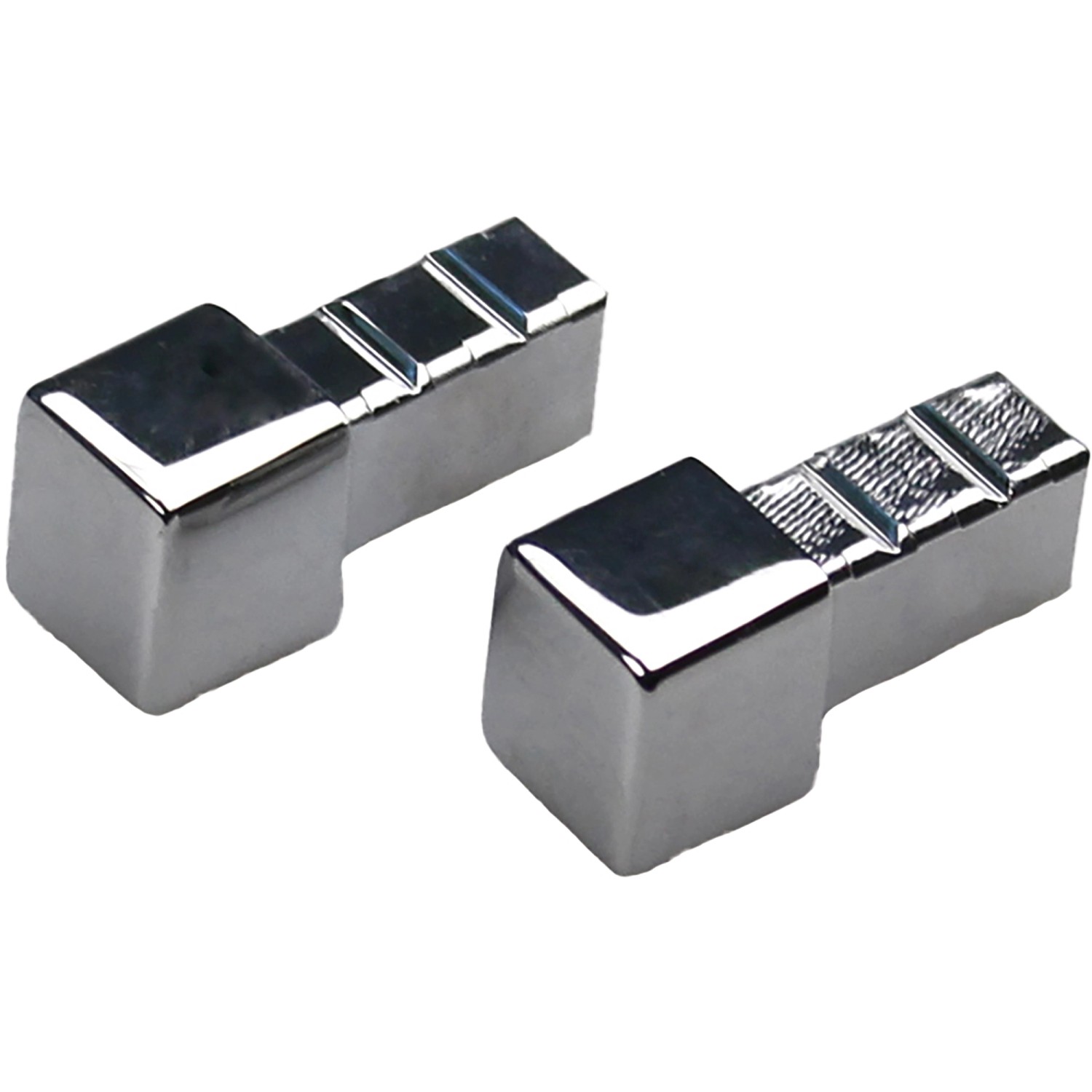 Ecke Quadrat-Abschlussprofil Edelstahl poliert 10 mm (2 Stk.) von Arcansas