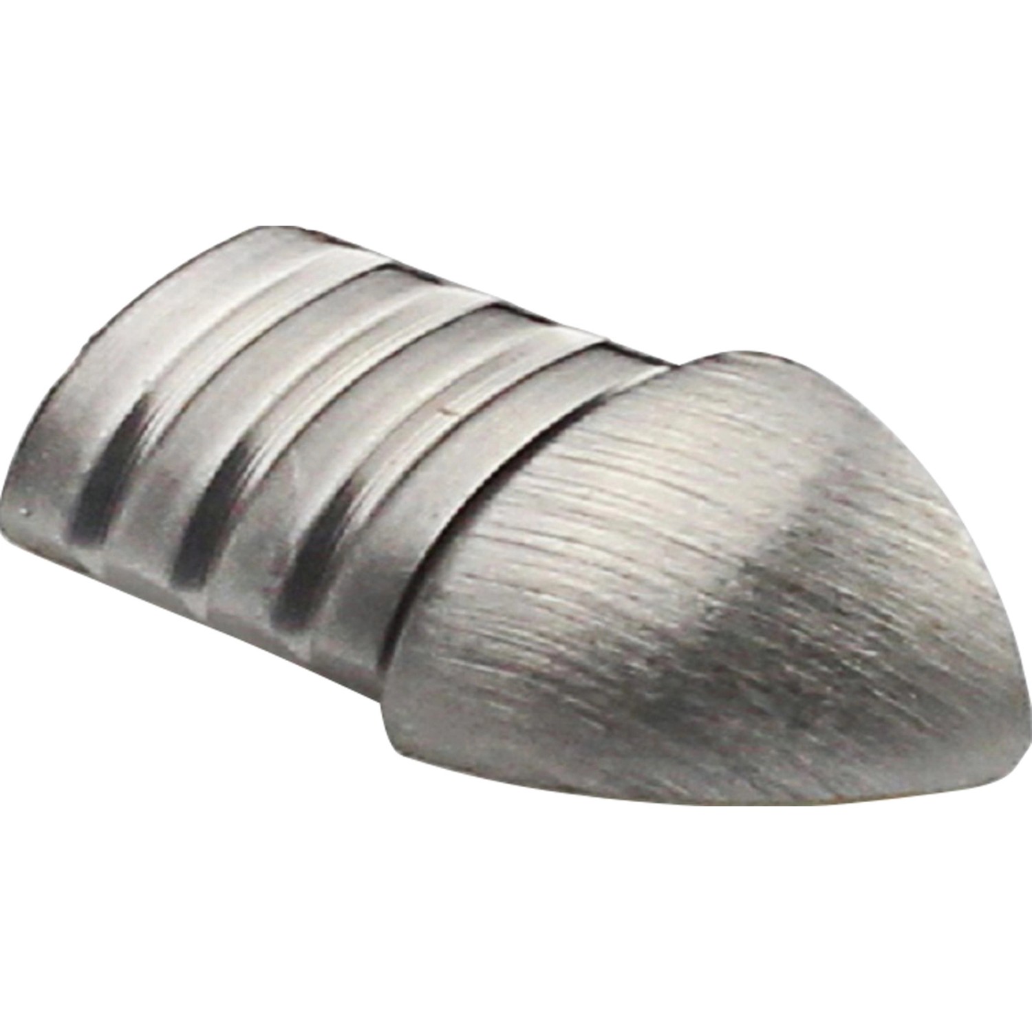 Ecke Viertelkreis-Abschlussprofil Edelstahl gebürstet 10 mm (2 Stk.) von Arcansas