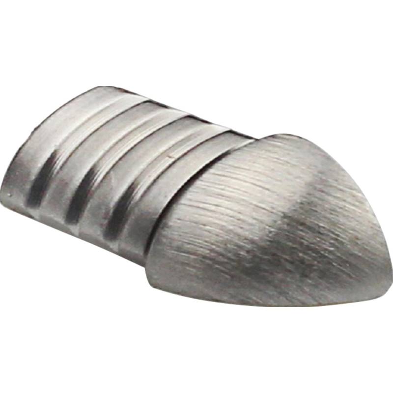 Ecke Viertelkreis-Abschlussprofil Edelstahl gebürstet 10 mm (2 Stk.) von Arcansas