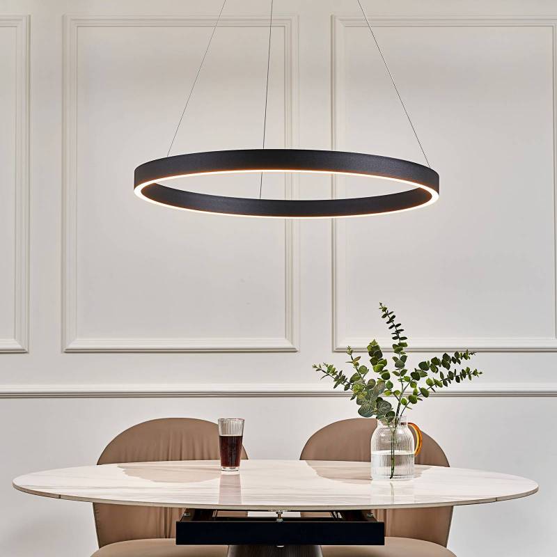 Arcchio Answin LED-Hängeleuchte 52,8 W schwarz von Arcchio