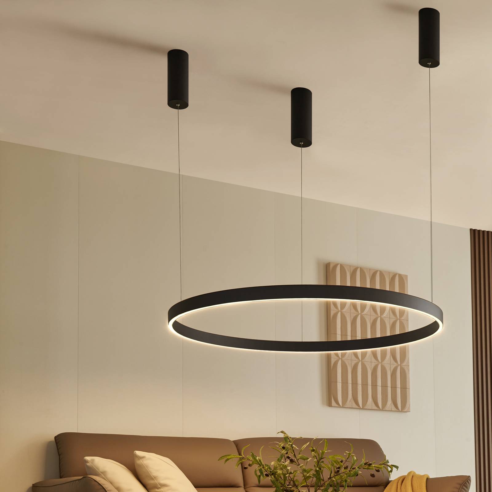Arcchio Answin LED-Hängeleuchte 88 W schwarz Arcchio Answin LED-Hängeleuchte 88 W schwarz von Arcchio