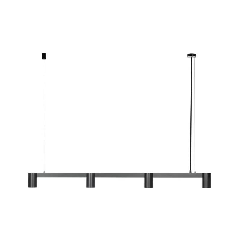 Arcchio Brinja Hängeleuchte Pendelleuchte Deckenlampe Lampe Schwarz 4fl Länglich B-Ware von Arcchio