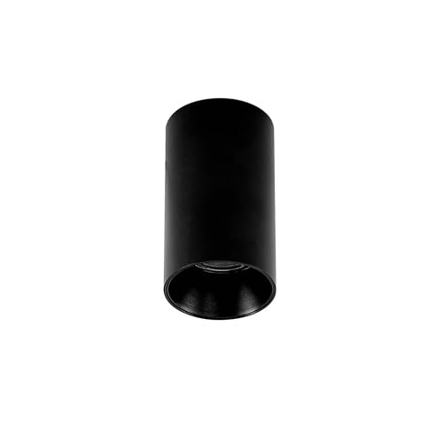 Arcchio Deckenlampe 'Brinja' (Modern) in Schwarz aus Aluminium u.a. für Flur & Treppenhaus (1 flammig, GU10) - Deckenleuchte, Lampe, Flurleuchte von Arcchio