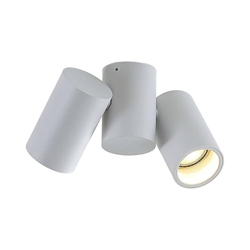 Arcchio Deckenlampe 'Gesina' (Modern) in Weiß aus Aluminium u.a. für Wohnzimmer & Esszimmer (2 flammig, GU10) - Deckenleuchte, Lampe, Wohnzimmerlampe von Arcchio