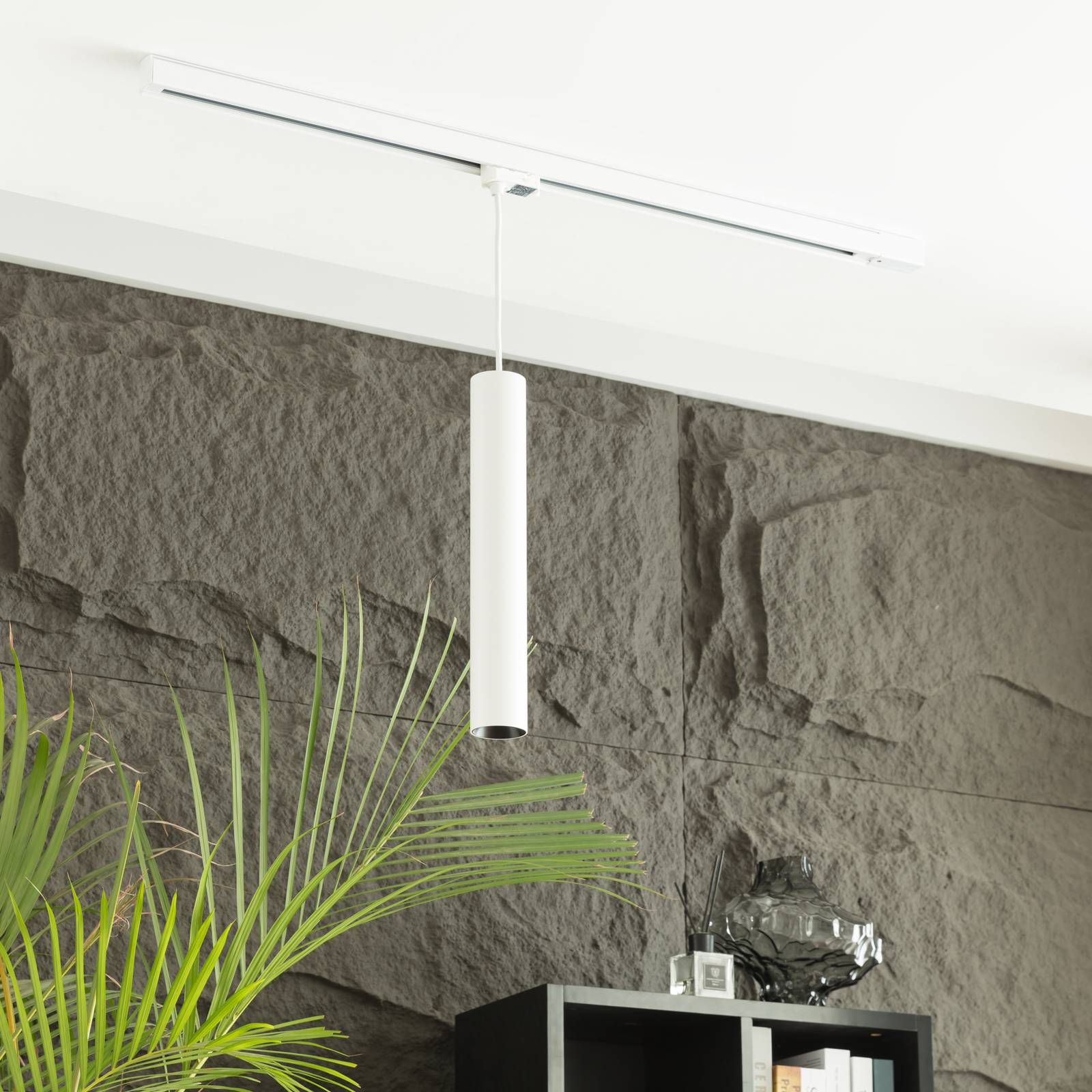 Arcchio Ejona Schienen-LED-Pendel weiß 6/40cm von Arcchio