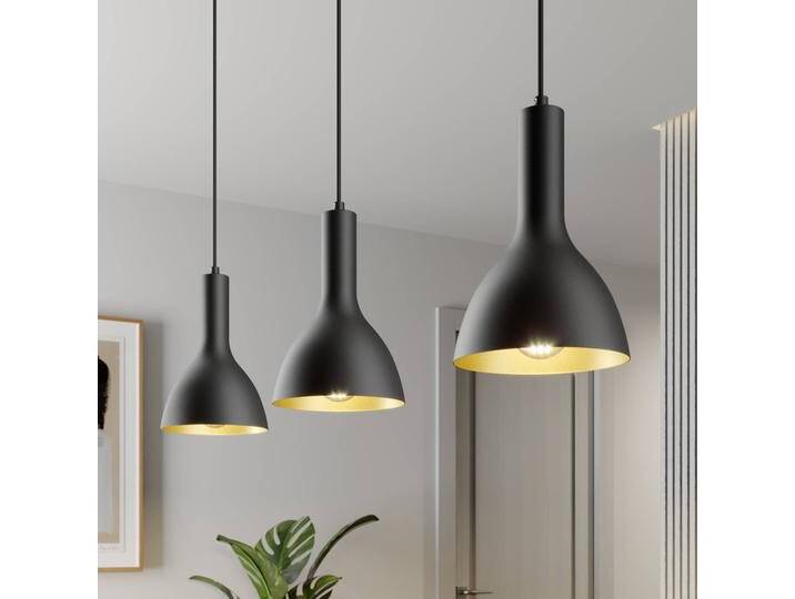 Hängelampe Cosmina Arcchio, dimmbar, schwarz, für Küche, Metall, Modern, Pendelleuchte von Arcchio