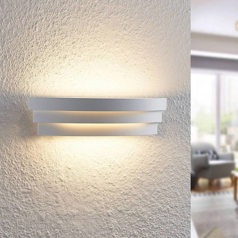 Arcchio Harun LED-Wandleuchte in Weiß, 30 cm von Arcchio