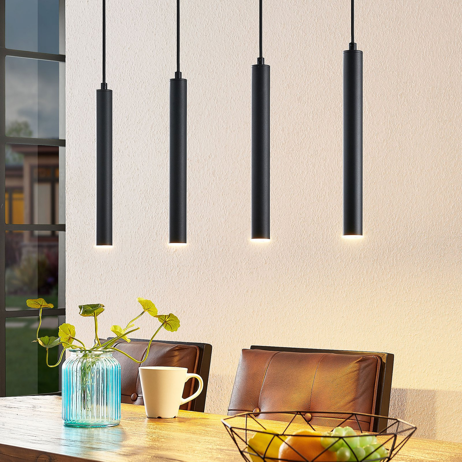 Arcchio Kammeron Led Hängeleuchte Pendelleuchte Lampe Leuchte 4x 45 W Eisen Led B-Ware Arcchio Kammeron Led Hängeleuchte Pendelleuchte Lampe Leuchte 4x 45 W Eisen Led B-Ware von Arcchio
