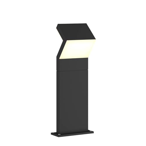 Arcchio LED Außenleuchte Havin (Modern) in Schwarz aus Aluminium (2 flammig,) - Wegeleuchte Pollerleuchte Wegelampe Sockelleuchte von Arcchio
