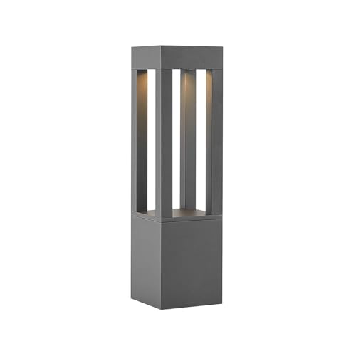 Arcchio LED Außenleuchte Lienna (Modern) in Alu aus Aluminium (1 flammig,) - Wegeleuchte Pollerleuchte Wegelampe Sockelleuchte von Arcchio