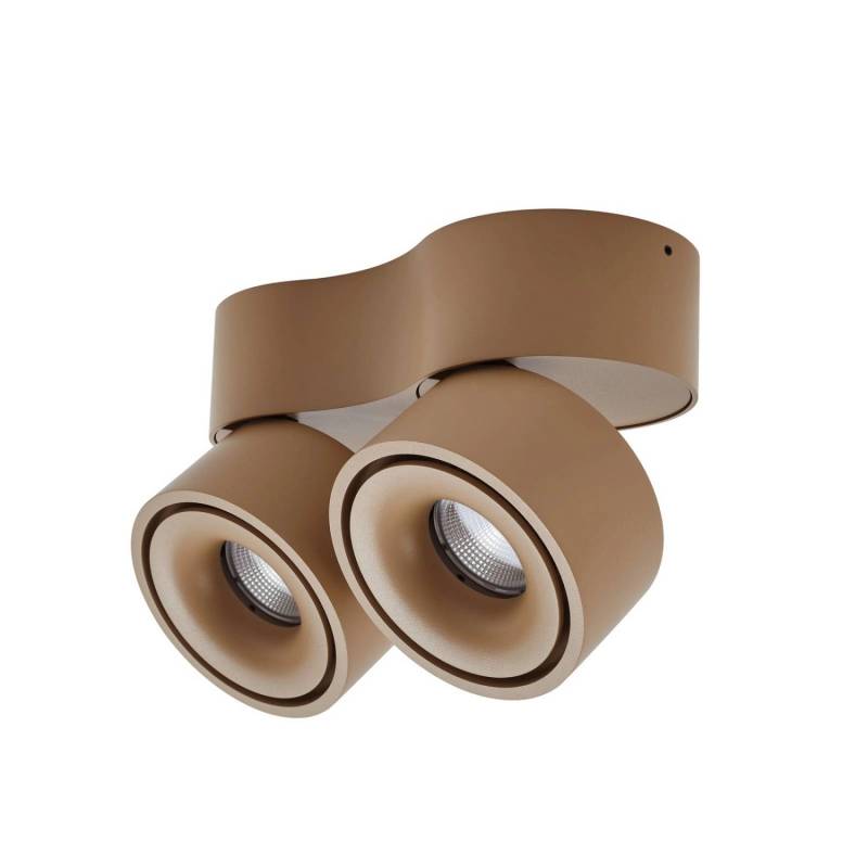 Arcchio LED Deckenlampe Rotari 10039710 Modern in Braun aus Aluminium 2-flammig Flurleuchte Arcchio LED Deckenlampe Rotari 10039710 Modern in Braun aus Aluminium 2-flammig Flurleuchte von Arcchio