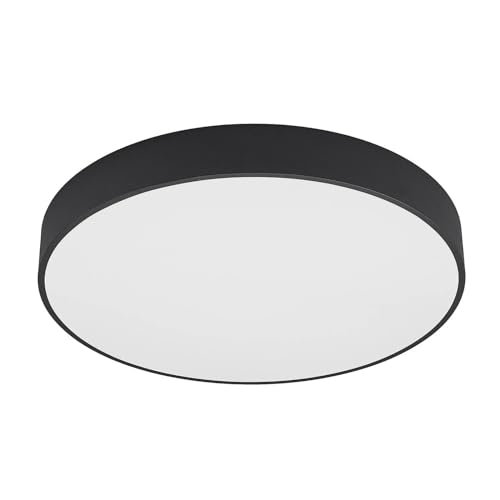 Arcchio LED Deckenleuchte Noabelle (Modern) in Schwarz aus Metall (1 flammig,) - Lampe Deckenlampe Küchenleuchte von Arcchio