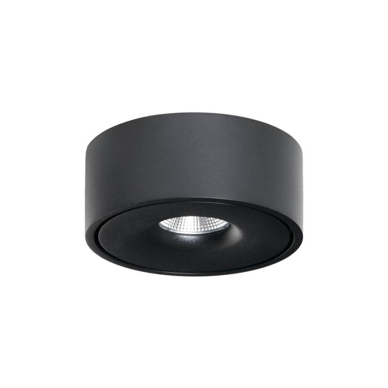 Arcchio LED Deckenleuchte Rotari 10001645 Modern in Schwarz aus Aluminium 1-flammig Wohnzimmerleuchte von Arcchio